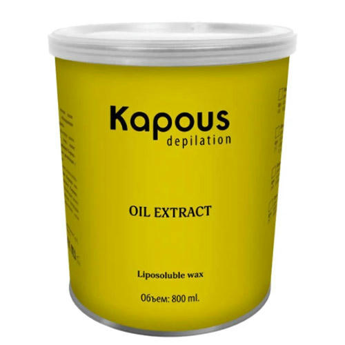 KAPOUS, Жирорастворимый воск с экстрактом масла арганы в банке Depilation, 800 мл