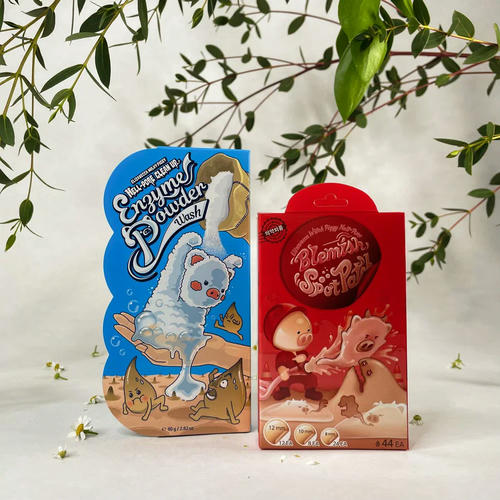 ELIZAVECCA, НАБОР ПУДРА ЭНЗИМНАЯ MILKY PIGGY, 80 ГР И ПАТЧИ ОТ АКНЕ ТОЧЕЧНЫЕ WITCH PIGGY HELL PORE BLEMISH SPOT PATCH, 44 ШТ