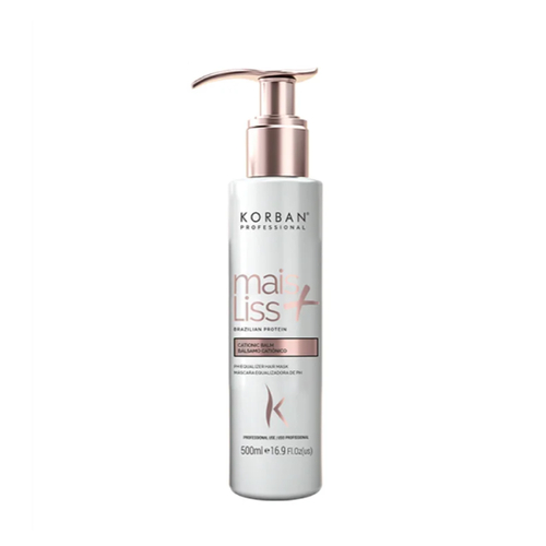 KORBAN, Завершающий катионовый бальзам-маска Шаг №3 Mais Liss Cationic Balm, 250 мл
