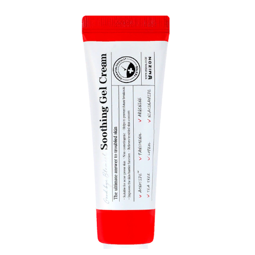 MIZON, Успокаивающий Гель-крем для лица Good Bye Blemish Soothing Gel Cream, 55 мл
