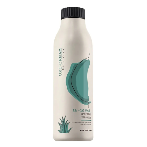 ELGON, Окисляющая эмульсия с алоэ вера 3% (10 Vol.) Oxi-Cream, 125 мл