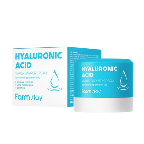 FARMSTAY, Увлажняющий защитный крем с гиалуроновой кислотой Hyaluronic Acid Water Barrier Cream, 80 мл — изображение 2