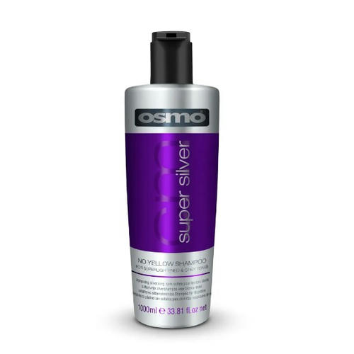 OSMO, Серебряный шампунь нет желтизне Super Silver No Yellow Shampoo, 1000 мл