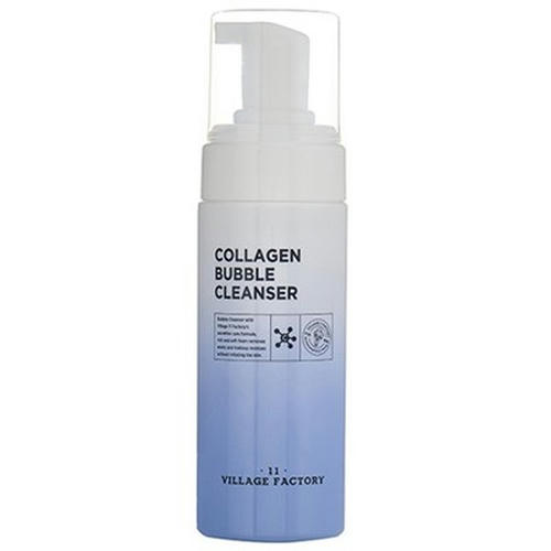 VILLAGE 11 FACTORY, Очищающая пенка для умывания с коллагеном Collagen Bubble Cleanser, 150 мл