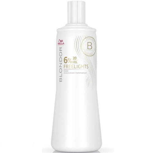 WELLA, Окислитель Blondor Freelights 6%, 1000 мл