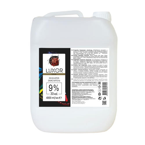 LUXOR, Окислитель для волос 9% Color, 4000 мл