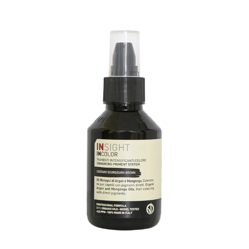 INSIGHT, Прямой пигмент для окрашивания волос Incolor Pigment Dark Brown, 100 мл — изображение 2
