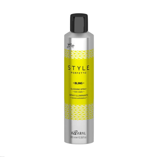 KAARAL, Спрей-защита от курчавости и для придания блеска Style Perfetto Bling Glossing Spray, 300 мл