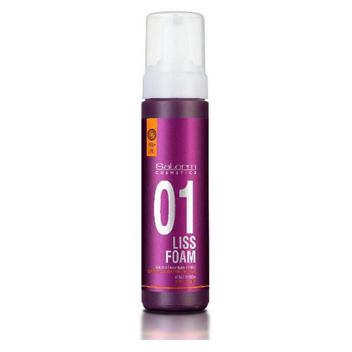 SALERM, Выпрямляющая пенка PRO LINE LISS FOAM, 200 мл