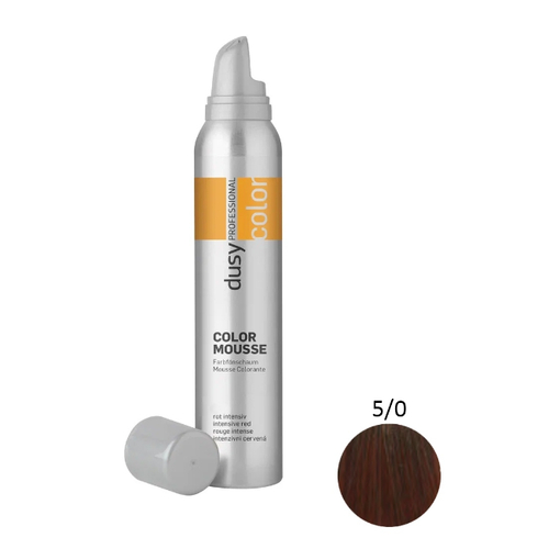DUSY PROFESSIONAL, Мусс оттеночный с легким эффектом фиксации Color Mousse 5/0, 200 мл