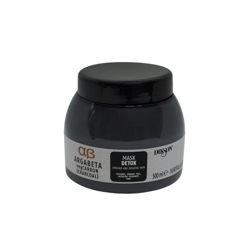DIKSON, Маска для волос подверженных стрессу Mask Detox Argabeta VegCarbon, 500 мл