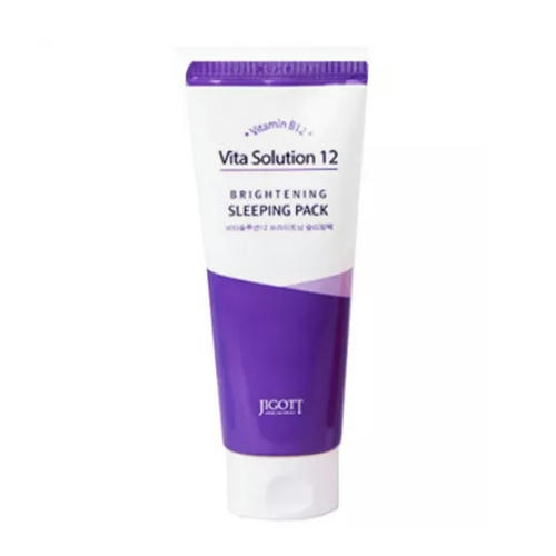 JIGOTT, Маска для лица ночная Vita Solution 12 Brightening Sleeping Pack, 180 мл