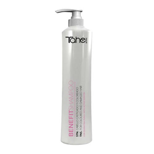 TAHE, Шампунь с кератином для поврежденных и окрашенных волос Benefit Shampoo Botanic, 800 мл