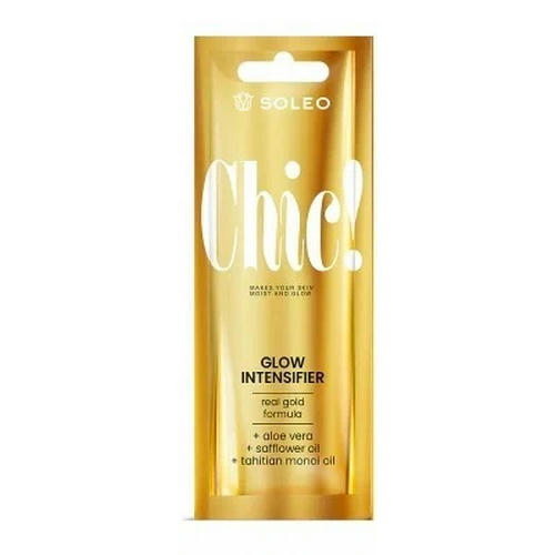 SOLEO, Ускоритель загара с частицами золота Chic! Black & Gold, 15 мл
