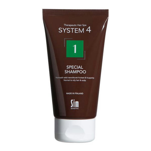 SIM SENSITIVE, Терапевтический шампунь №1 SYSTEM 4, 75 мл