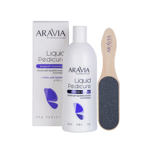 ARAVIA, Лосьон для удаления мозолей и натоптышей «Жидкий педикюр» Spa, 500 мл