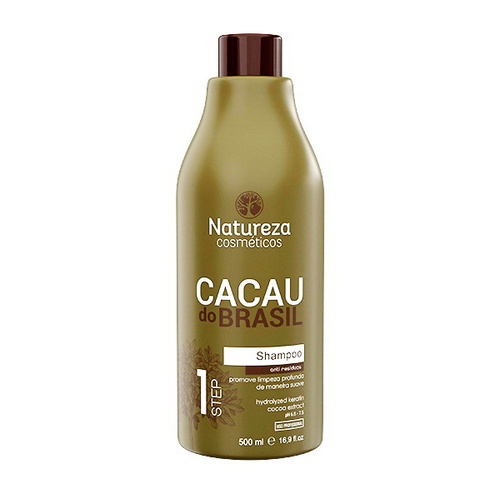 NATUREZA, Шампунь для глубокой очистки Cacau do Brasil, 500 мл