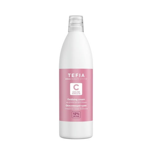 TEFIA, Окисляющий крем с глицерином и альфа-бисабололом 12% Vol 40 Color Creats, 1000 мл