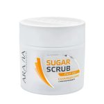 ARAVIA, Скраб для тела сахарный с маслом миндаля Professional, 300 гр