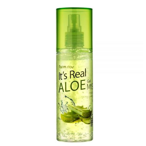 FARMSTAY, Увлажняющий мист-гель с экстрактом алоэ It’s Real Gel Mist Aloe, 120 мл