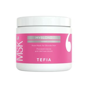 TEFIA, Розовая маска для светлых волос Myblond, 500 мл