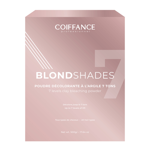 COIFFANCE, Обесцвечивающая пудра с глиной Blondshades, 500 гр