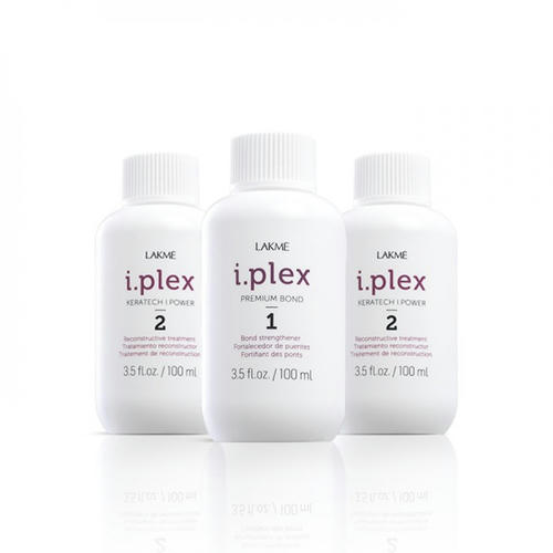 LAKME, Набор презентационный I.Plex Trial Kit, №1 100 мл - 1 шт, №2 100 мл - 2 шт