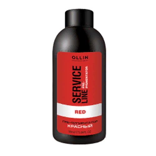 OLLIN, Флюид - препигментатор красный Ollin Service Line, Red Fluid-Pre-Color, 90 мл