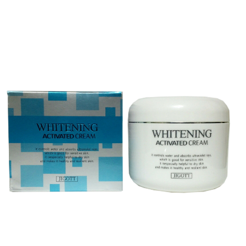 JIGOTT, Крем для лица Whitening Activated Cream, 100 мл