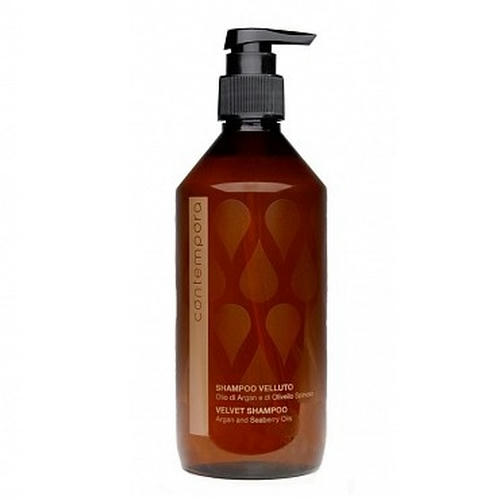 BAREX, Шампунь разглаживающий Сияющий бархат Hair Superfood Contempora, 500 мл