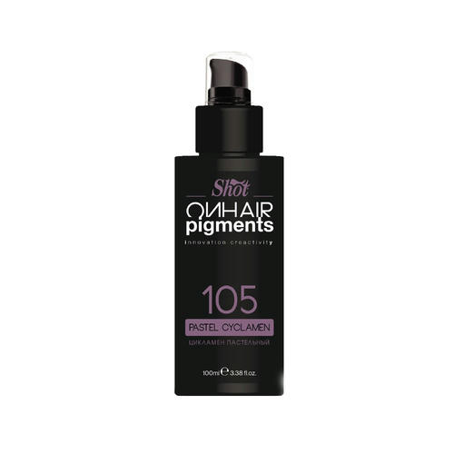 SHOT, Пастельные пигменты для тонирования волос On Hair Pigments Цикламен, 100 мл