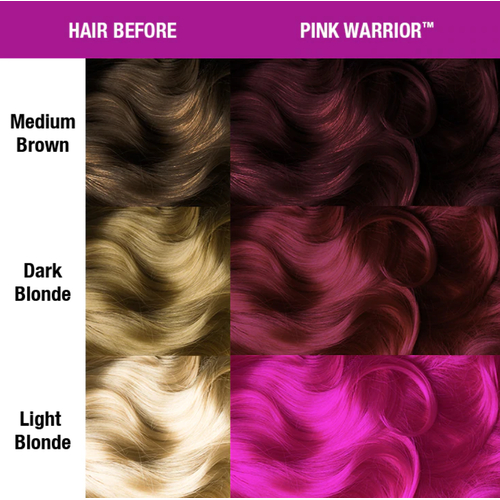 MANIC PANIC, Краситель прямого действия Classic Pink Warrior, 118 мл — изображение 2