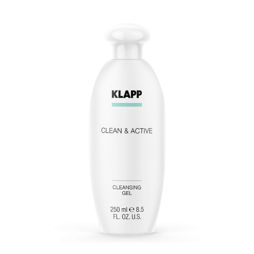 KLAPP, Очищающий гель для лица Clean & Active, 250 мл