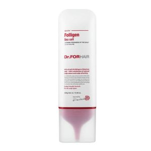 DR.FORHAIR, Крем для глубокого очищения волос и кожи морской солью Sea Salt Folligen, 300 мл