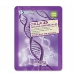 FOODAHOLIC, 3D маска для лица с коллагеном Natural Essence Mask #Collagen, 23 гр