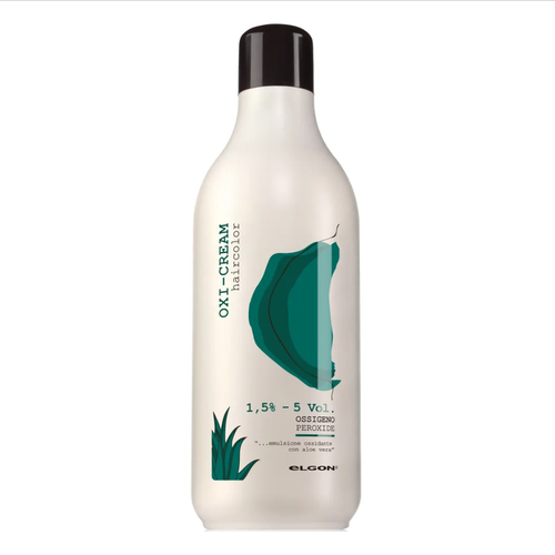 ELGON, Окисляющая эмульсия с алоэ вера 1,5% (5 Vol.) Oxi-Cream, 1000 мл
