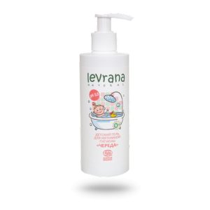 LEVRANA, Детский гель для интимной гигиены "Череда", COSMOS ORGANIC, 250 мл