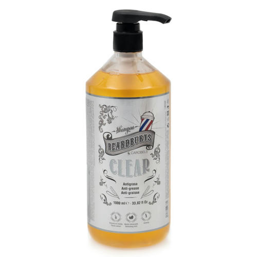 BEARDBURYS, Очищающий шампунь для волос Clear Shampoo, 1000 мл