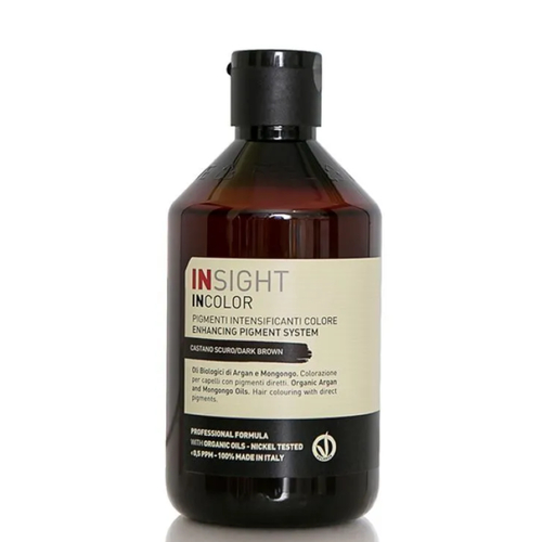 INSIGHT, Прямой пигмент для окрашивания волос Incolor Pigment Dark Brown, 250 мл — изображение 2