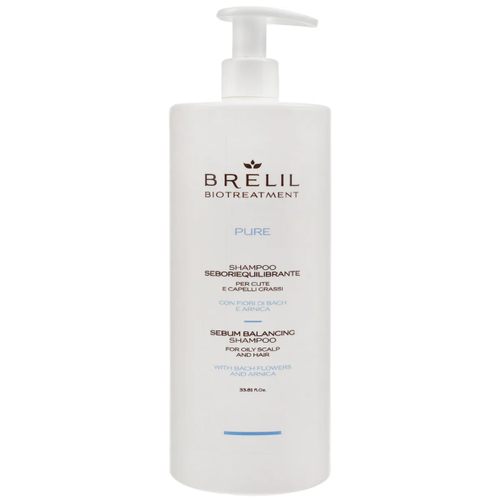 BRELIL, Шампунь для жирных волос Biotreatment Pure, 1000 мл