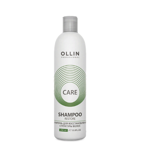 OLLIN, Шампунь для восстановления структуры волос Ollin Care, 250 мл