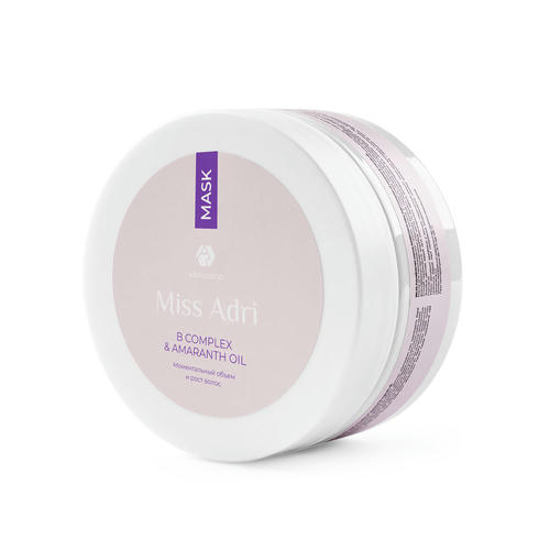 ADRICOCO, Маска для объема волос B Complex&Amaranth oil, 200 мл