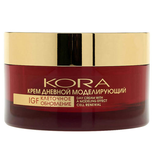 KORA, Крем дневной моделирующий IGF клеточное обновление PREMIUM LINE GF-FACTOR, 50 мл