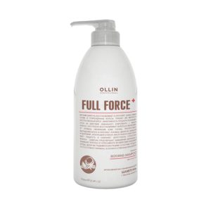 OLLIN, Шампунь интенсивный восстанавливающий для волос с маслом кокоса Full Force, 750 мл