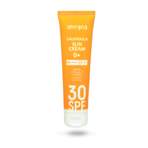 LEVRANA, Солнцезащитный крем для лица и тела «Календула 30SPF 0+», 100 мл