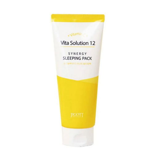 JIGOTT, Маска для лица Vita Solution 12 Synergy Sleeping Pack, 180 мл