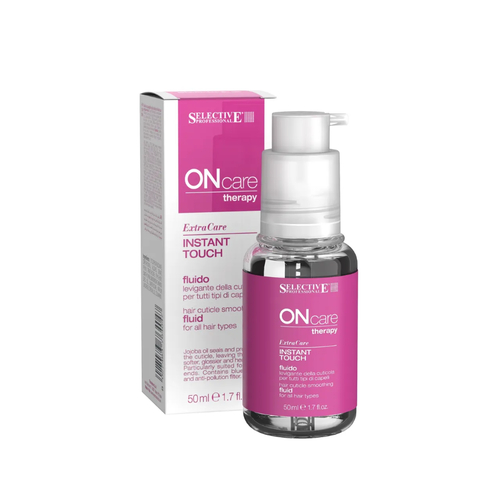 SELECTIVE, Флюид для разглаживания кутикулы всех типов волос Instant Touch Fluid On Care Daily & Extra Car, 50 мл
