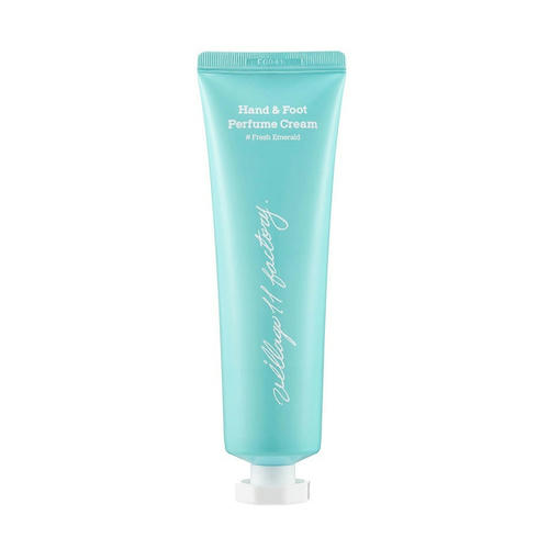 VILLAGE 11 FACTORY, Парфюмированный крем для рук и ног Hand & Foot Perfume Cream #Fresh Emerald, 100 мл