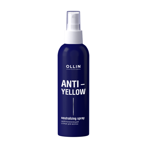 OLLIN, Нейтрализующий спрей для волос Anti-Yellow, 150 мл