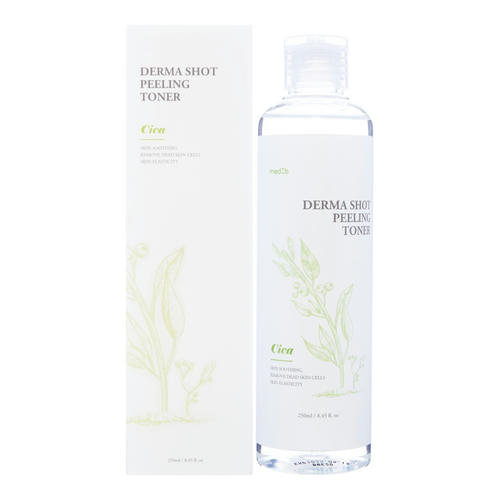 MEDB, Тонер для лица с экстрактом центеллы азиатской Derma Shot Toner Cica, 250 мл